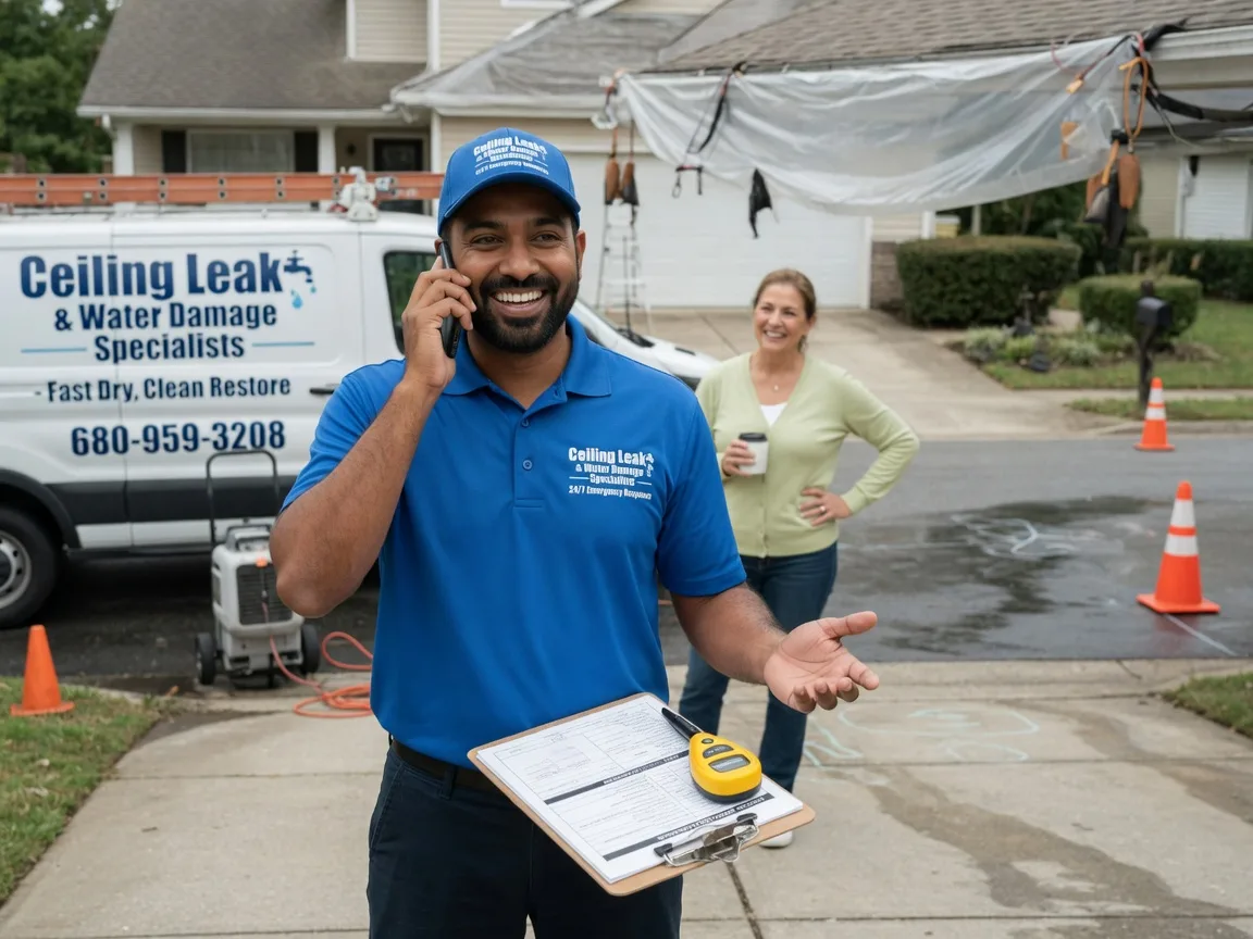 Ceiling Leak Cleanup West Hartland, CT FAQs